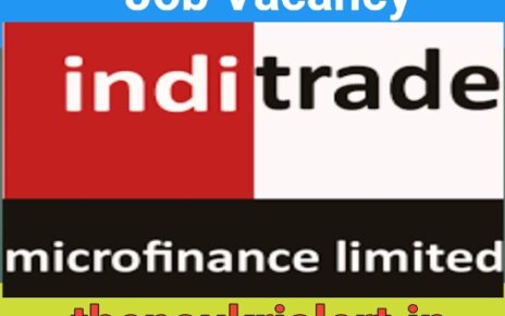 Inditrade Micro Finance Job For Area Mangers / Branch Manager / Field Staff