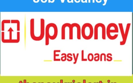 UP MONEY Job 2024 For Branch Managers / ABM / Field Staff | Finance Job Vacancy